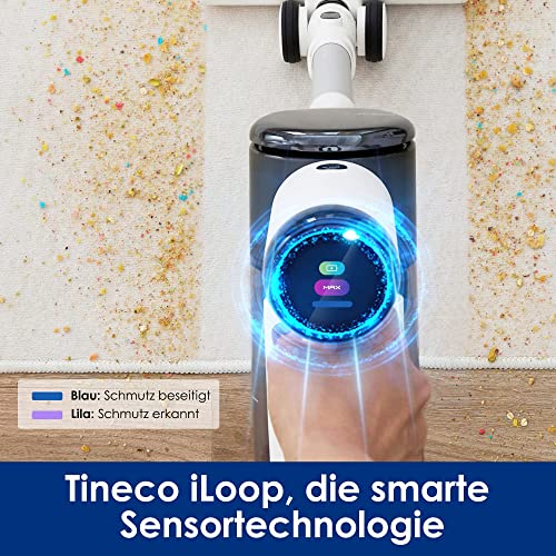 Tineco Pure ONE Air PET kabelloser Smart Staubsauger, leicht, ideal für Tierhaare, leise, leistungsstark, umwandelbar in einen Handstaubsauger, Zeitloses Design, installationsfreie Ladestation – Bild 6
