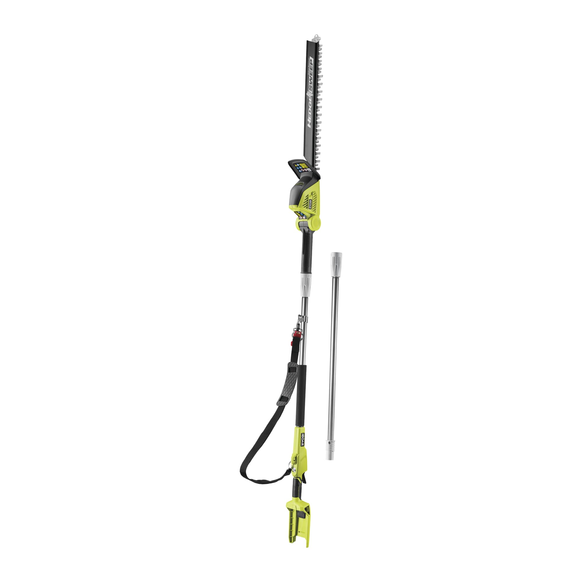 RYOBI Taille-Haies sur Perche 36V Max Power RY36PHT50A-0 – Taille Haies Hautes, Cyprès, Thuyas et Lauriers Jusqu'à 4 m, Lamier 50 cm, Coupe 22 mm, Tête Orientable, sans Batterie ni Chargeur