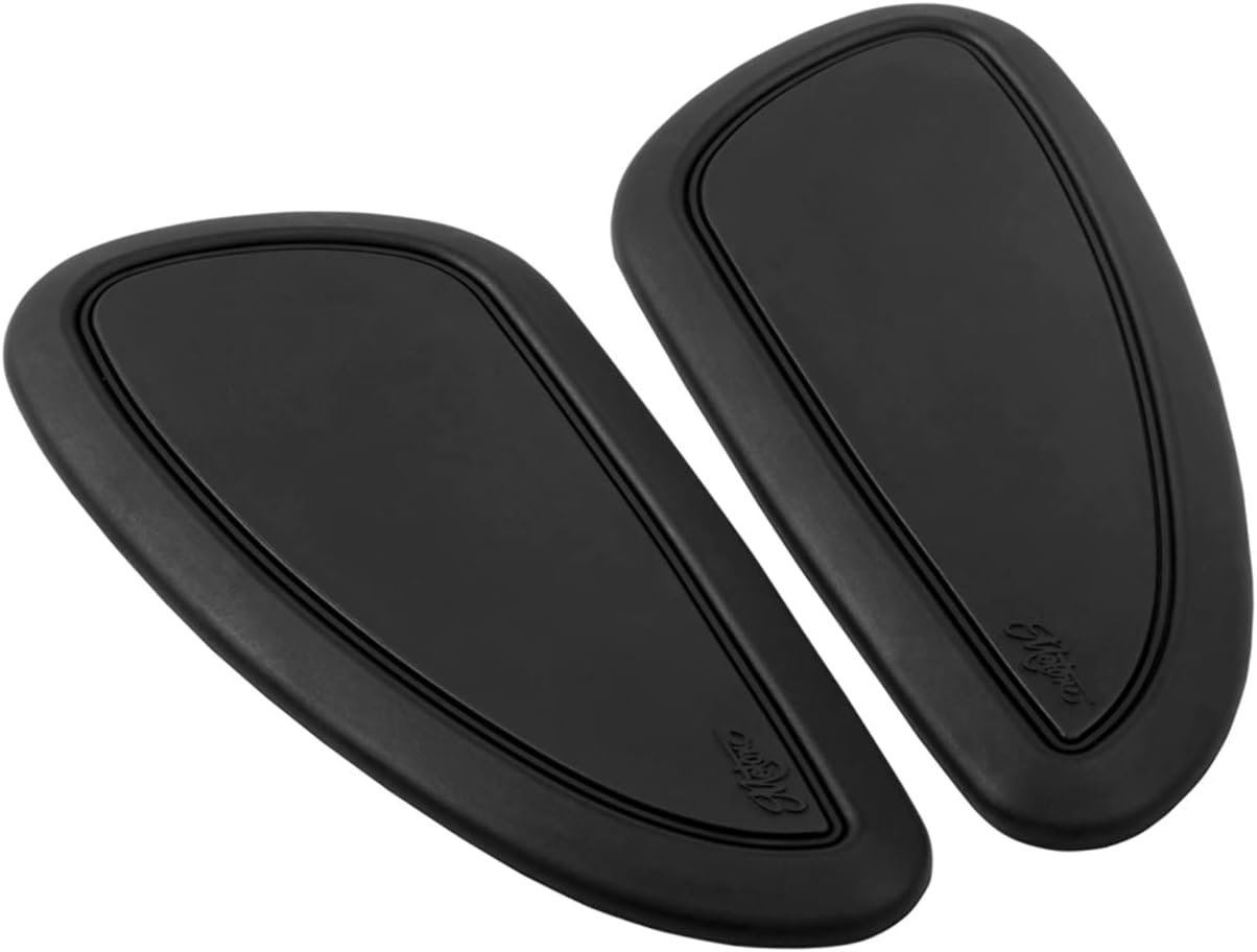 Gas Tank Knee Pads - Smooth - Black