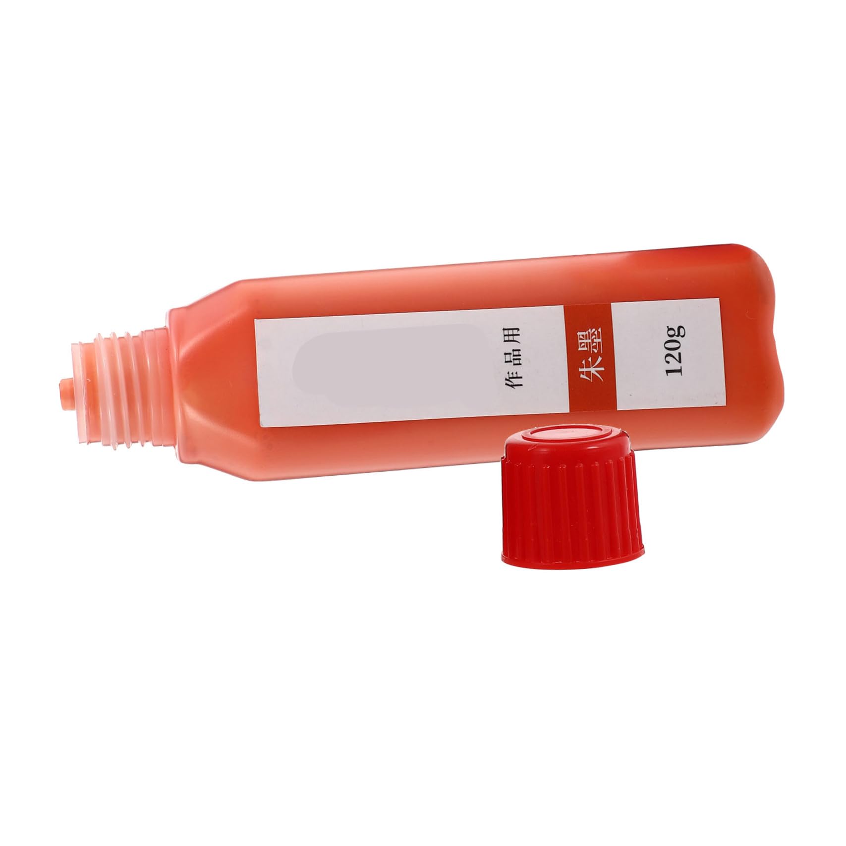 Healvian Red Chinese Calligraphy Ink Sumi Colour for Brush Pen Writing Painting Ink for Greeting Cards Invitations Scrapbooks 1 Bottle