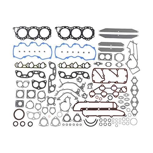 Image of DNJ FGS6016 Full Gasket Set for 1986-1995 Infiniti, Nissan 200SX, 300ZX, D21 3.0L V6 12V SOHC 2960cc