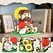 Vziimo Jesus and Flowers Building Set, Little Jesus Figurines with Sunflower, Sheep & LED Halo, Christian Toys Gifts for Adults, Teens Age 14+ (689 PCS)