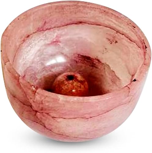 Miniatura 9 de Gonesh - Soporte para incienso - Decoración moderna para el hogar - Quemador de incienso de piedra - Luna gris redonda celeste - 1.3" x 5" x 5"