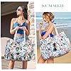 Suweir Strandtasche xxl Familie Groß Badetasche mit Reißverschluss und Nasstasche Damen Beach Bag Wasserdicht Reisetasche Shopper Tote Bag Weekender Sommertaschen für Strandurlaub Pool Reisen #1
