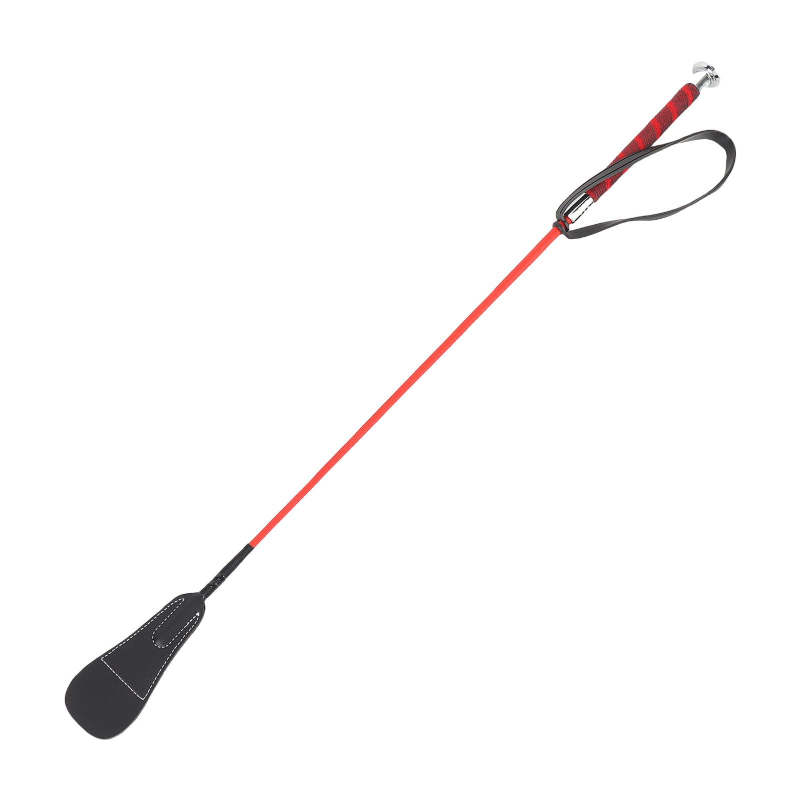 Asixxsix Coltura in Equitazione, Whip a Cavallo da 26,8 Pollici con Palmo del Cinturino da Polso in Gomma, Frusta di Equitazione Equina a Cavallo Non Slip, Attrezzatura Equestre per Gli