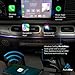 AutoSky Wireless CarPlay Adapter 2025 Pro Edition - Fastest and Most Compact Wireless CarPlay Adapter Factory Wired CarPlay Cars – USB-A and USB-C Cables – Wired CarPlay Required - OTA Updates.