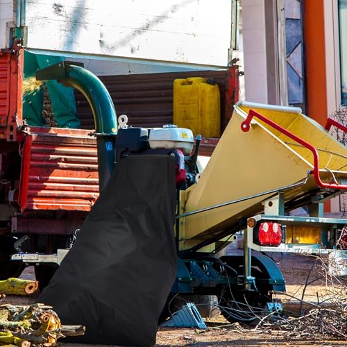 Yoojahow Wood Chipper Bag Leaf Shredder Chip Machine Bag Replacement Reusable Lawn Wood Chipper Bag Available for Wood Slicer Splitter (40 x 60 Inch) - Thumbnail 3