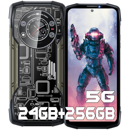 CUBOT Kingkong Star(2023) 5G Outdoor Smartphone Android 13, 24GB+256GB/1TB, 10600mAh(33W), 6.78'...