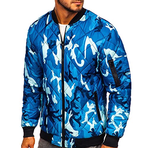 Veste de baseball coupe-vent et mince camouflage S