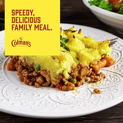 Colman's Classic Comforts Cottage Pie Meal Maker perfect with creamy mashed potato quick to prepare pie mix 45 g