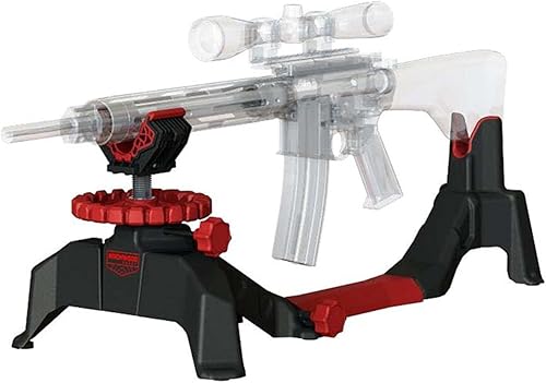 Miniatura 2 de BIRCHWOOD CASEY Foxtrot - Soporte para rifle y pistola, cómodo y duradero, ajustable, con material que no se daña y descansa trasera desmontable, se