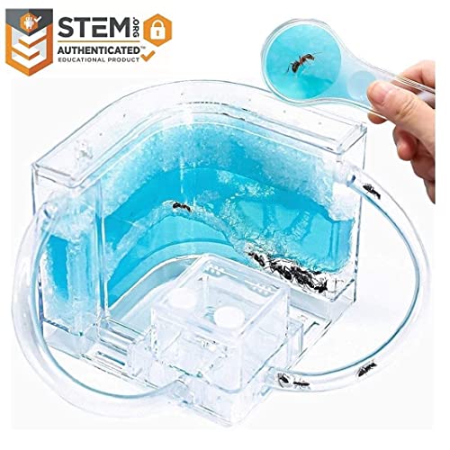 NAVADEAL Ant Farm Castle and Gel Connecting Ant Farm Castle and Sand Connecting Ant Farm Castle bundle