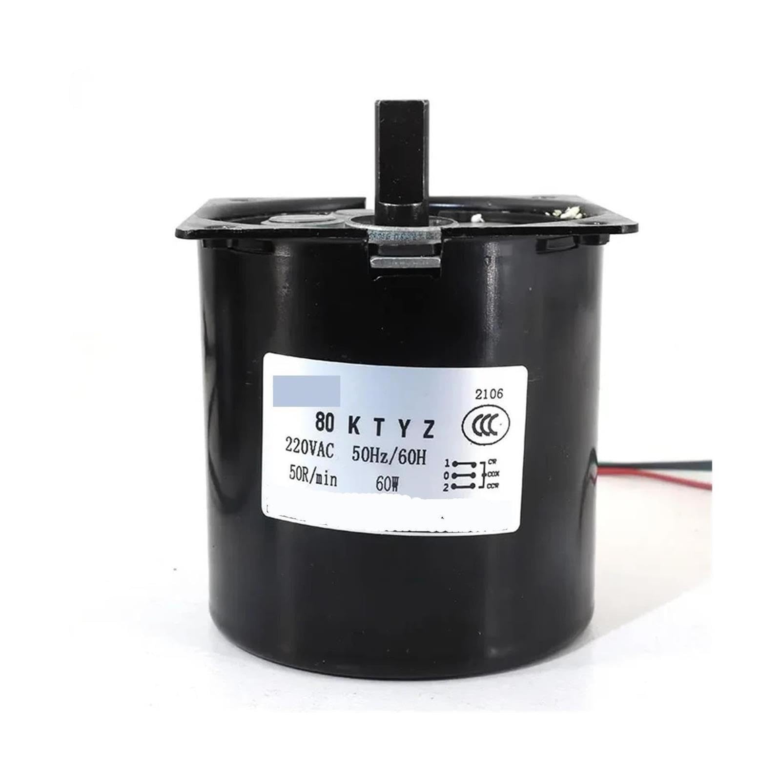 80KTYZ Wechselstrommotor 220 V 5 U/min – 50 Langsamgeschwindigkei