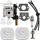 Dalom SRM 230 Carburetor w Air Filter Primer Bulb for Echo Trimmer SRM230 SRM231 GT230 GT231 PE230 PE231 PAS230 PAS231 PPT230 PPT231 Weed Eater Parts