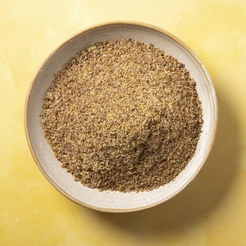 Wholefood Earth Organic Ground Linseed/Flaxseed 3 kg Raw | GMO Free | Vegan | High Fibre | Source of Protein | Certified Organic