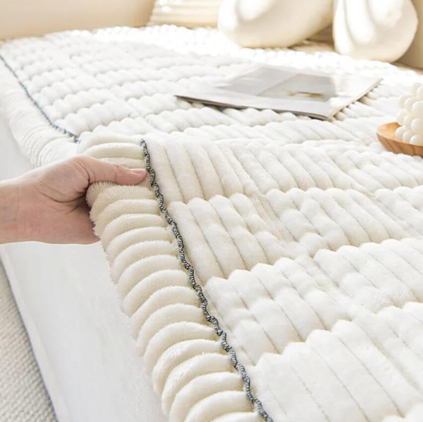 Pikowany przytulny pokrowiec na sofę, styl PawLounge, 80 x 210 cm, ciemnoszary, miękki i trwały materiał, idealny dla zwierząt domowych, łatwy do czyszczenia, idealny do ochrony domu lub kanapy