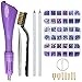 Afantti Hotfix Strass Applikator Werkzeug Set mit 7 Applikatorspitzen & Hot Fix Strasssteine, Violett Werkzeug,Fahrradkette günstig Kaufen-Afantti Hotfix Strass Applikator Werkzeug Set mit 7 Applikatorspitzen & Hot Fix Strasssteine, Violett