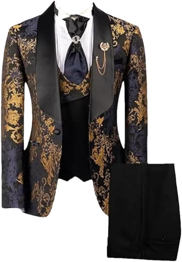 ユニバーサルランゲージ カノニコ 3ピース スーツ 千鳥格子 ウール