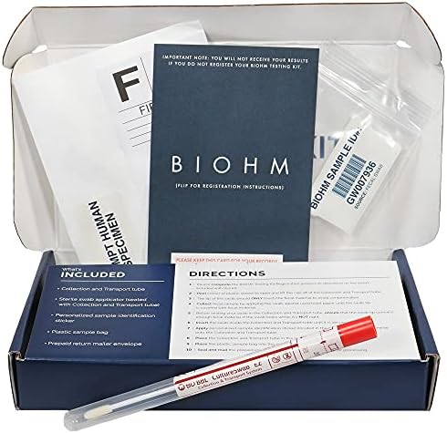 BIOHM Gut Health Test Kit for Microbiome and Digestive Health Ana...