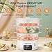 Keenstar Electric Food Steamer, 13.7QT Vegetable Steamer with 3 Tiers BPA-Free Baskets, Digital Steamer with Appointment and Timer, 800W Simultaneous Cooking, Ideal for Veggies Seafood Rice