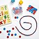 Geosar Einschulung Geschenk Schulkind 2025 Geschenk Rechenkette bis 100 Rechenkette für Grundschüler 100 Wendeplättchen Grundschule Füllung für Schultüte Schulanfang Geschenk für Mädchen Jungen