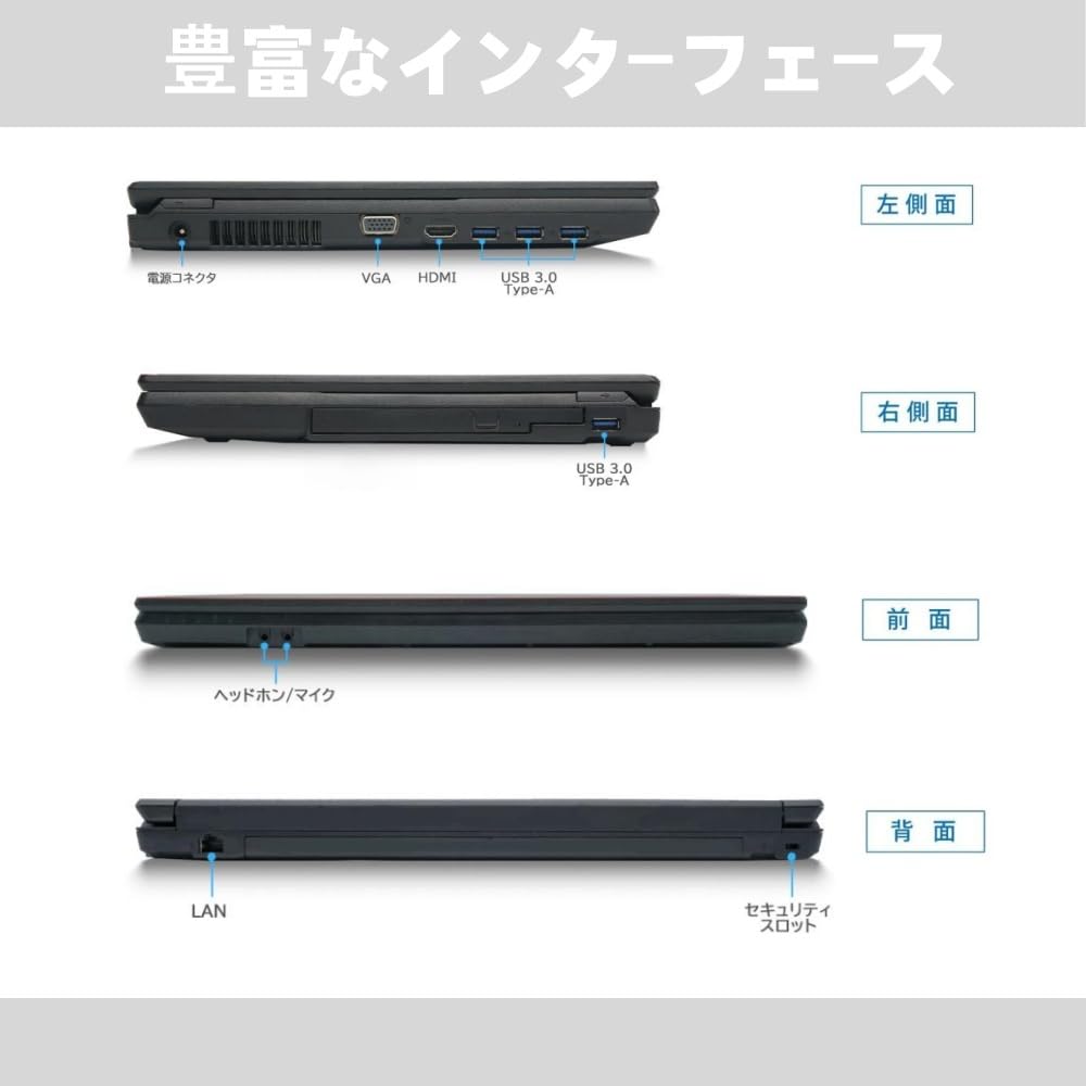Amazon.co.jp: 【整備済み品】ノートパソコン 富士通 LIFEBOOK A577