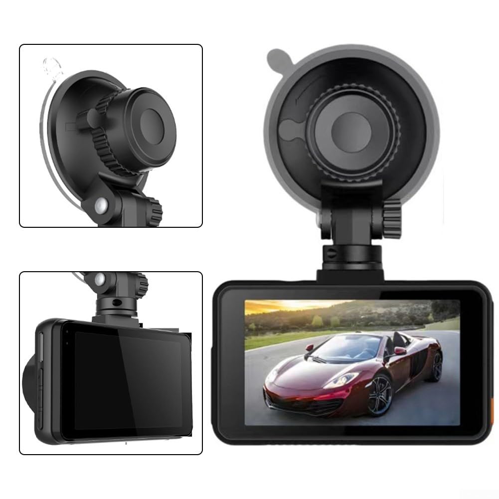 4K Cam anteriore e posteriore, sistema di telecamere per auto a doppio obiettivo con parcheggio, registratore da cruscotto Wifi Regno Unito, telecamera di guida grandangolare, sensore G di