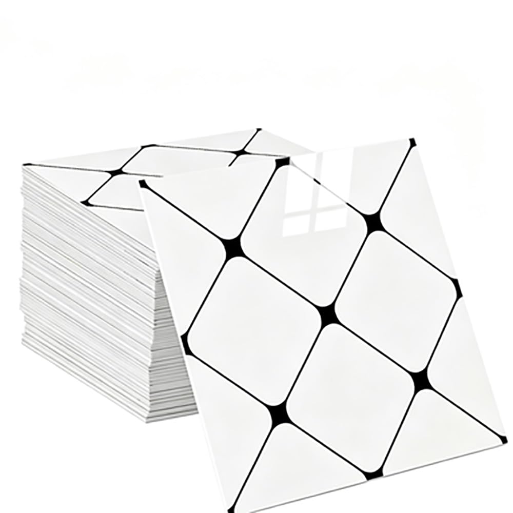 Marble Wall Panels Peel Stick Tiles Backsplash Sticker for Home