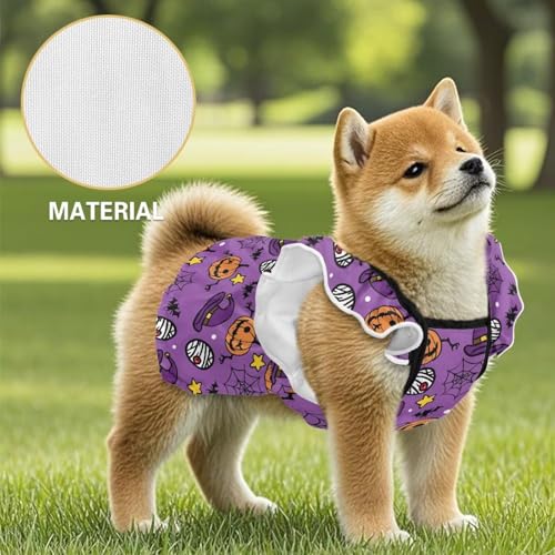 Vestido Halloween para perro talla Large cómodo y transpirable miniatura 5
