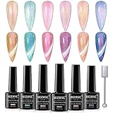 💙Das Paket beinhaltet: 6 * 7 ml (0,23 Unzen) Cat-Eye-Gel-Nagellack-Set und einen doppelseitigen 3D-Magnetstift, der hilft, verschiedene Nagelkunststile zu erzielen. Sie können Freunde, die Nail Art lieben, zum gemeinsamen DIY einladen, was auch für Anfänger und Profis geeignet ist.