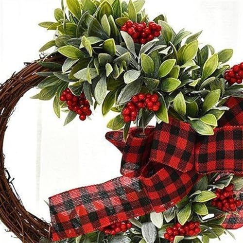 Décorations extérieures de Noël pour sublimer la porte et la cour - 4