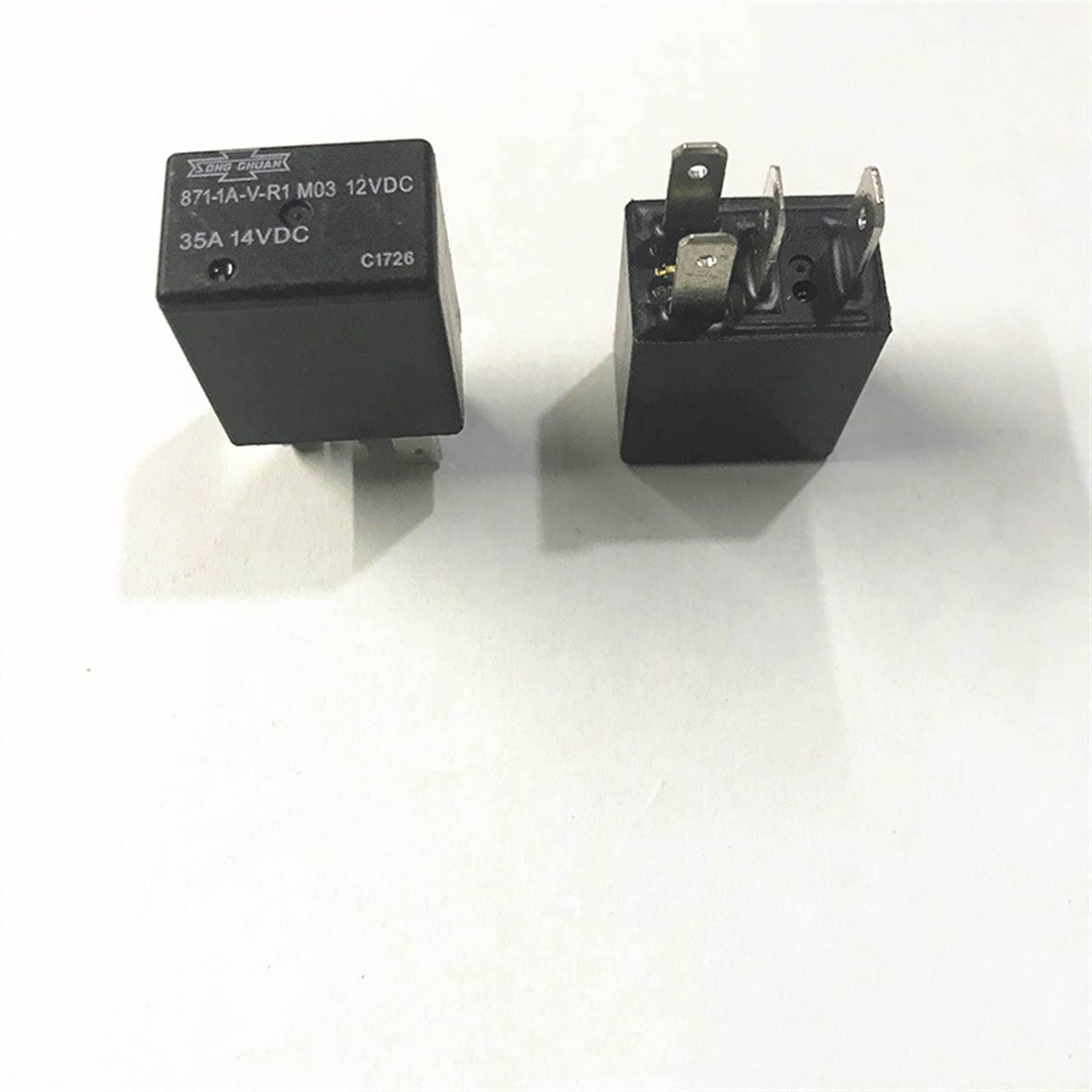 AERBNYEQP 1pcs Car Relay 871-1A-V-R1 M01 12VDC 4 pin