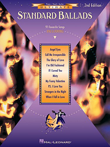 Ultimate Standard Ballads Piano, Vocal and Guitar Chords