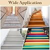sourcing map Rubber Stair Nosing, 2m Non-Slip Self-Adhesive Staircase Step Edge Protector, Waterproof Stair Treads Trim for Outdoor Indoor Floors, Yellow #5