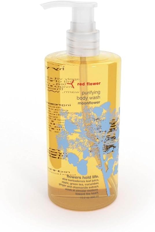Red Flower Moonflower sabonete líquido corporal, 295 mL