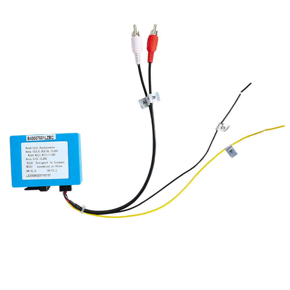Decodificador de Fibra óptica de la Unidad Principal para Mercedes-Benz CL/CLS/E/S/SL/SLK