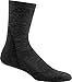 Darn Tough Vermont Men's Light Hiker Micro Crew Lightweight with Cushion Sock (Style 1972) - Black, Large