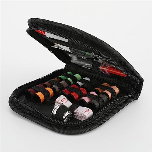 Kit de couture portable compact 70 pièces avec enfileur de précision ergonomique