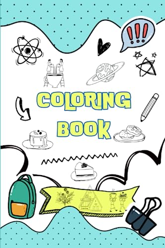 Coloring book for children from 3 to 10 years old