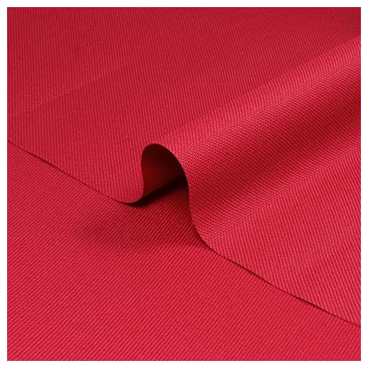 Waterproof Canvas Outdoor Fabric 600Denier Marine Awning Canvas Cordura Waterproof Fabric for Sunbrella Cushion Tent Marine Sold by The Yard - Red/1Yard