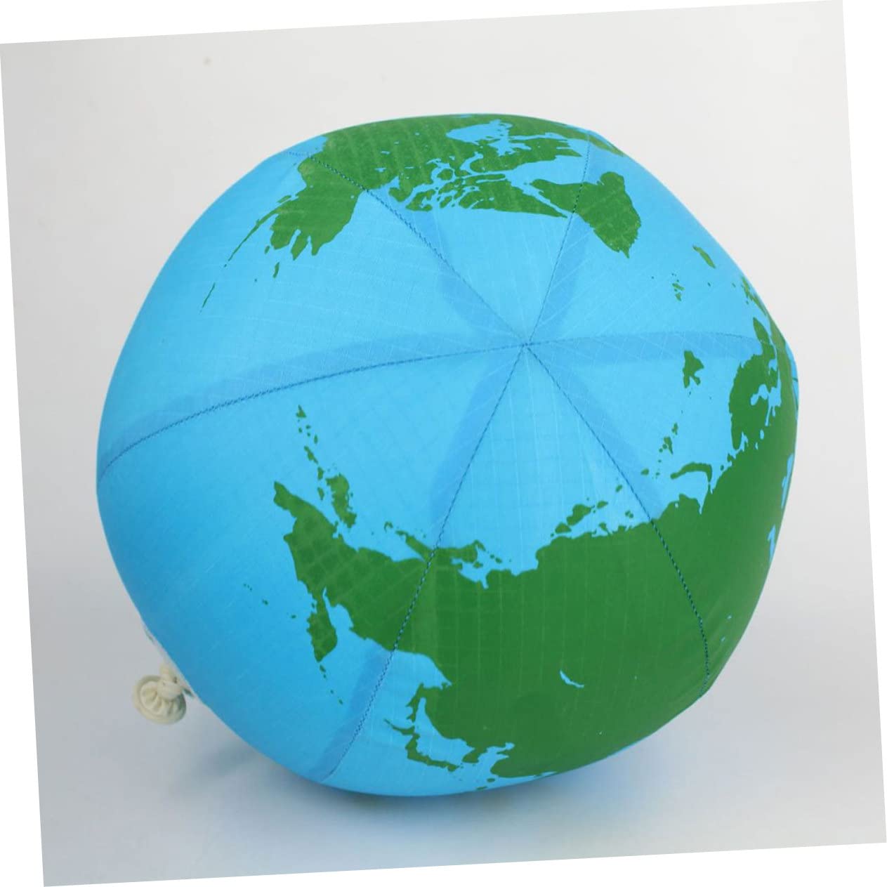 BESPORTBLE 1Pc Inflatable Cloth Ball for Outdoor Playing Ball for Parents Interaction Latex Material for Camping and Hiking Activities Earth