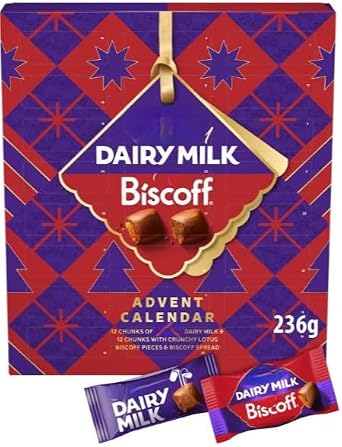 Milk Chocolate Lotus Biscoff Chunk Advent 236G "Indulgence in every bite, a moment of pure decadence" For All Occasions Birthday,Christmas,Easter,New Year