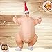 Disfraz Inflable Adulto,Disfraz De Pavo Asado Inflable Pollo De Halloween para Adultos...