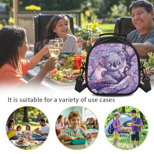 Sac à déjeuner koala isotherme en textile robuste et durable - 7