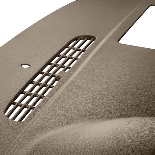DashSkin Dash Cover Cap Compatible with 2007-2014 Tahoe Suburban Yukon Avalanche w o Dash Speaker in Cashmere (Fits Single Glovebox Silverado Sierra ONLY) - Made in The USA - Thumbnail 5