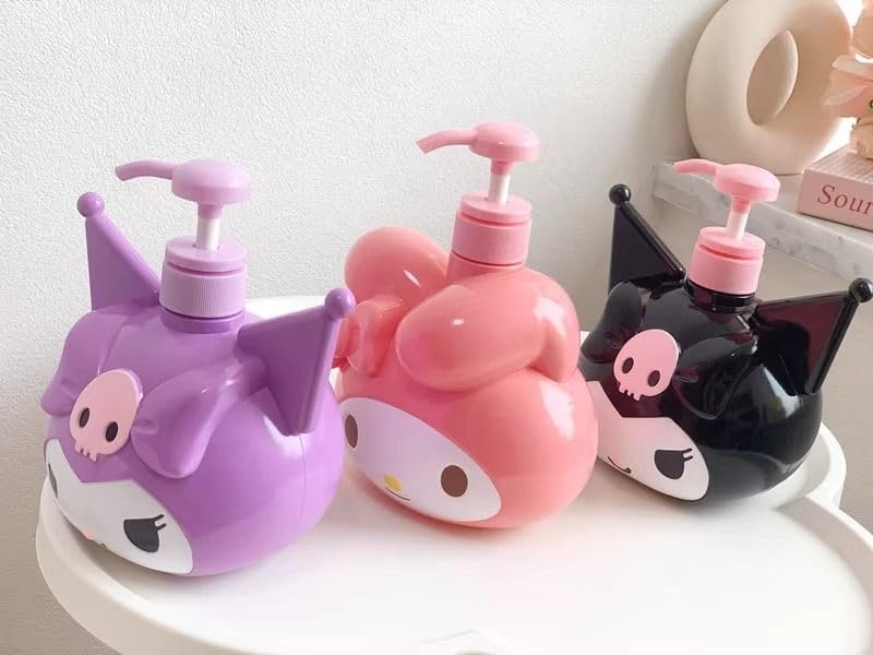 Amazon.co.jp｜クロミ ちゃん ポンプ瓶 ポンプボトル シャンプーボトル
