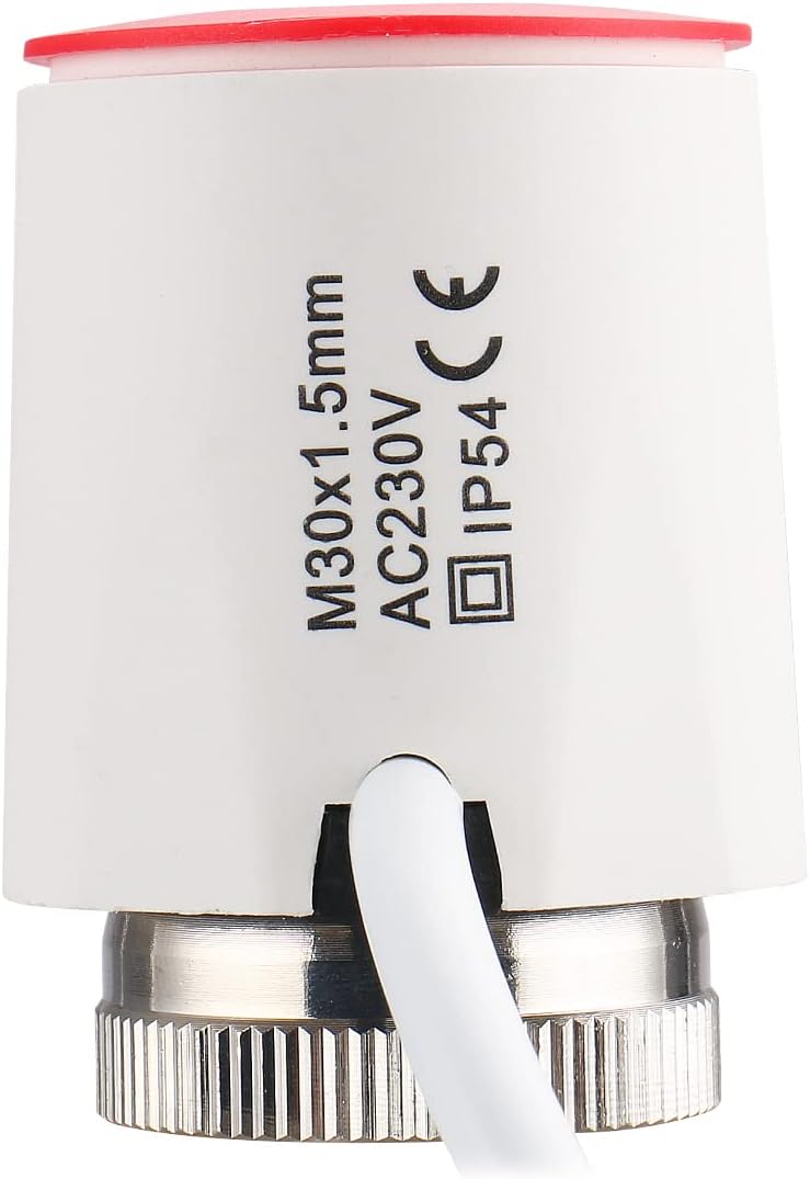 Attuatore Riscaldamento A Pavimento AC230V M30x1.5 - Controllo Termico Con Termostato - Foto 7