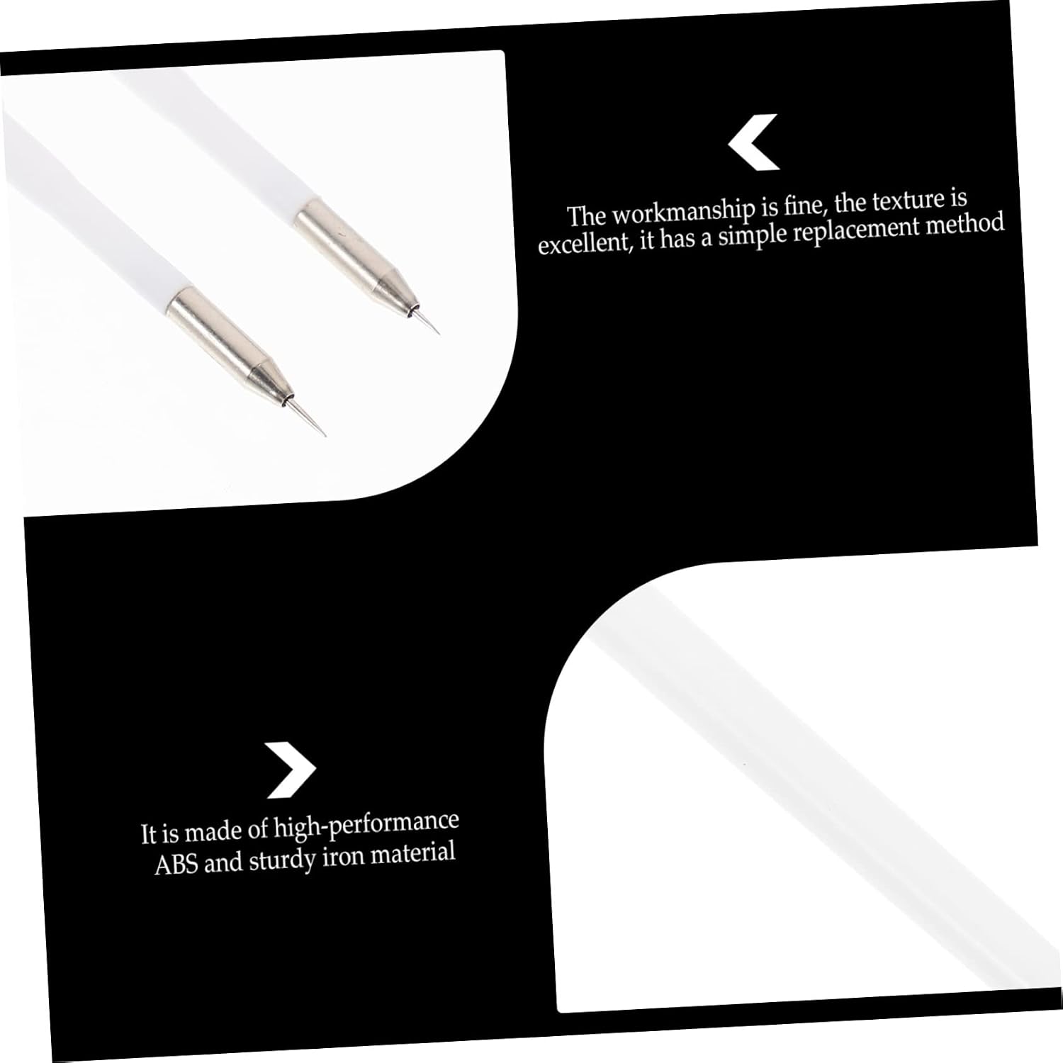 2Pcs Air Release Pen Refills for Film Vinyl Application Tool Compact Weeding Accessories for Bubble Removal and Wrinkle Elimination Vinyl Installations