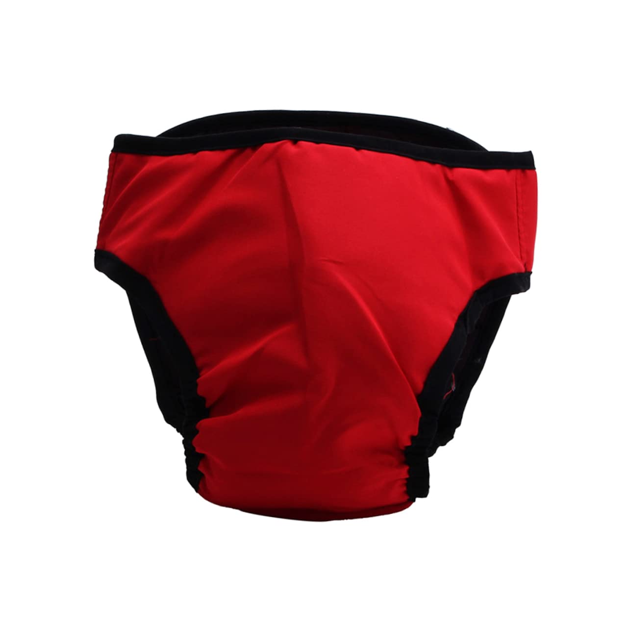 Yardwe 2Pcs Elastic Female Dog Diaper Pants XL Washable Sanitary Underwear Hook Loop Closure for Puppies Incontinence Heat Use