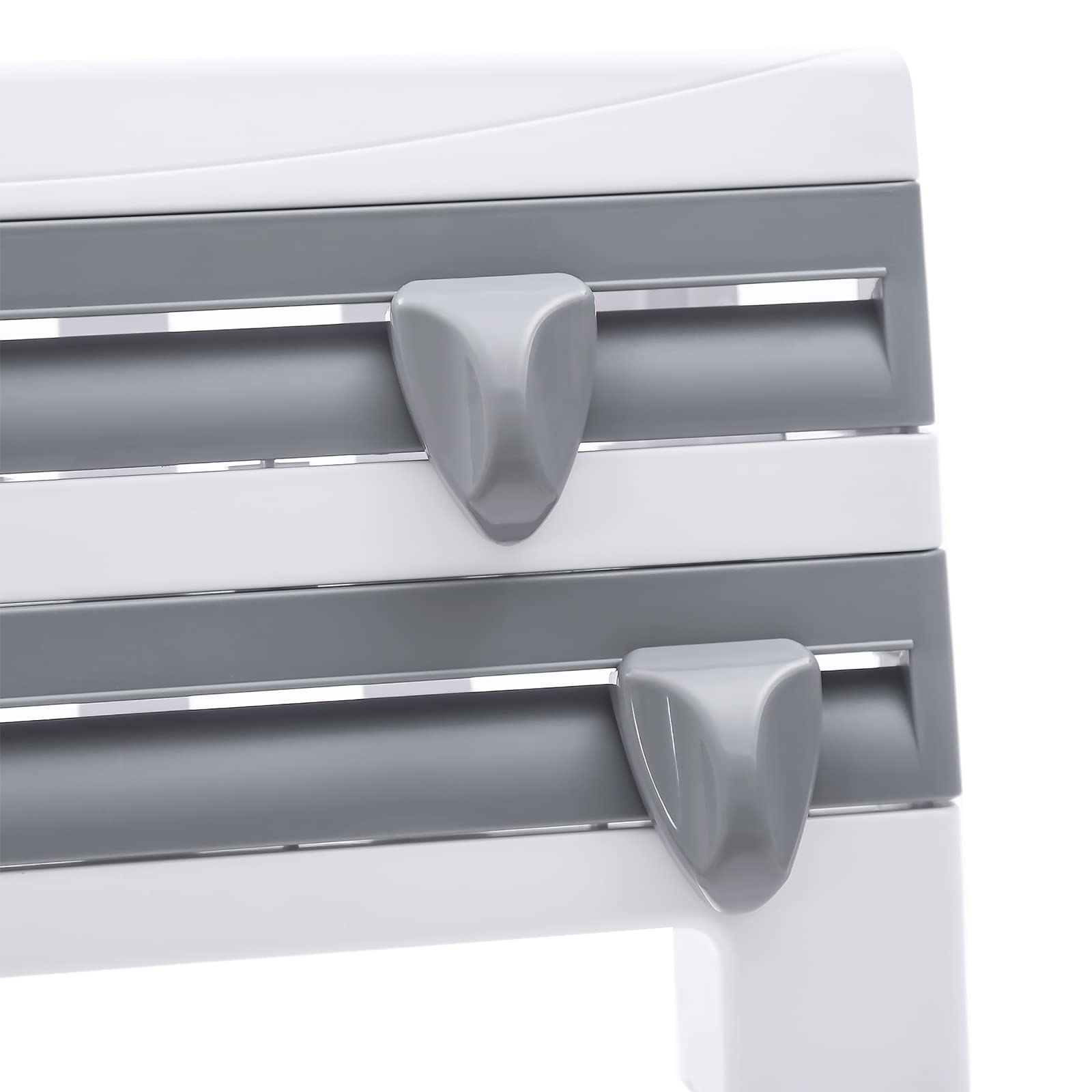 Portarotolo 4 in 1 da cucina, 39 x 10 x 24 cm, con coltello speciale